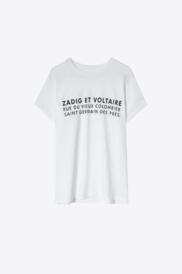 Zadig & Voltaire Zoe Zv Address T-Shirt,