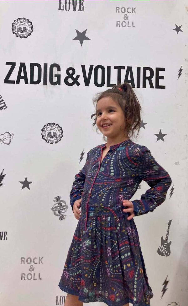 Zadig & Voltaire Kids Printed Dress