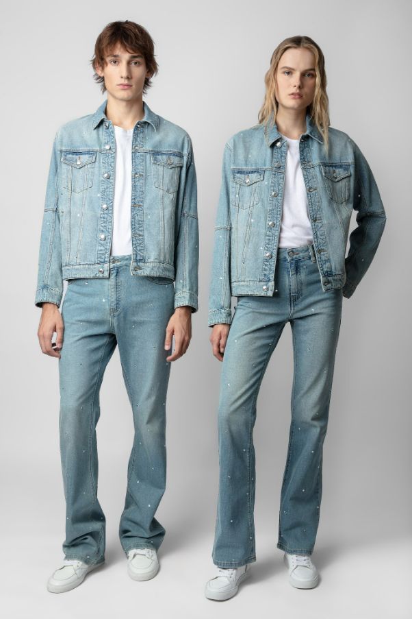 Zadig & Voltaire Emile Diamanté Jeans