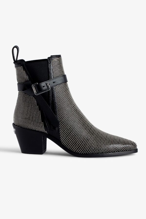 Zadig & Voltaire Tyler Studs Ankle Boots