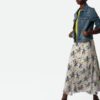 WWSK00379_MASTIC_ADDI_1 Zadig & Voltaire June Skirt, Mastic