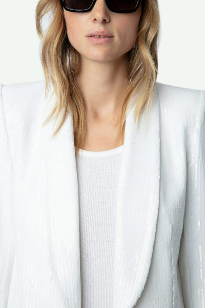Zadig & Voltaire Vive Sequin Blazer