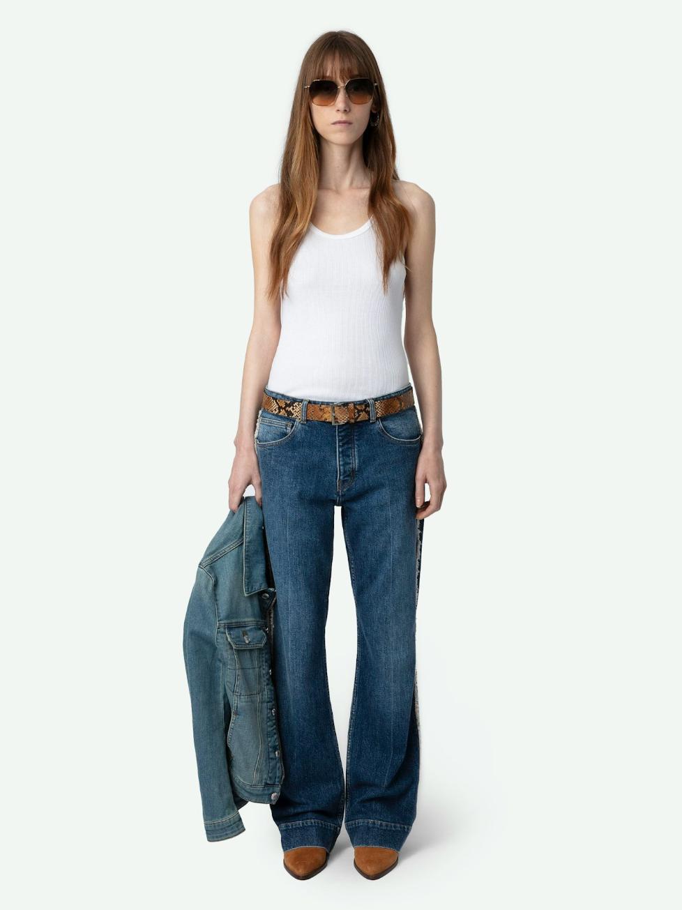 Zadig & Voltaire Vincente Jeans, Vintage Blue
