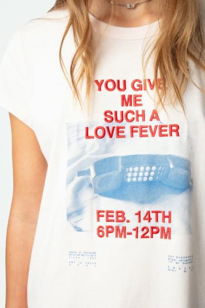 Zadig & Voltaire Woop Photoprint T-Shirt, Sweet