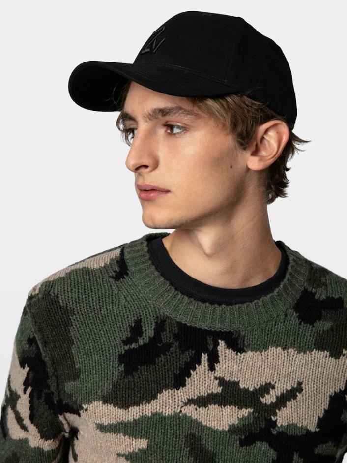 Zadig & Voltaire  Klelia ZV Initiale Cap, Noir.