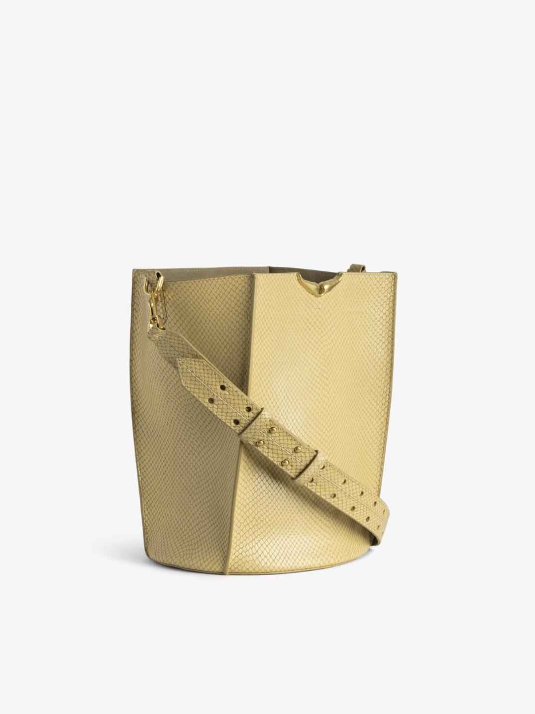 Zadig & Voltaire Borderline Bucket Bag XL, Oatmeal