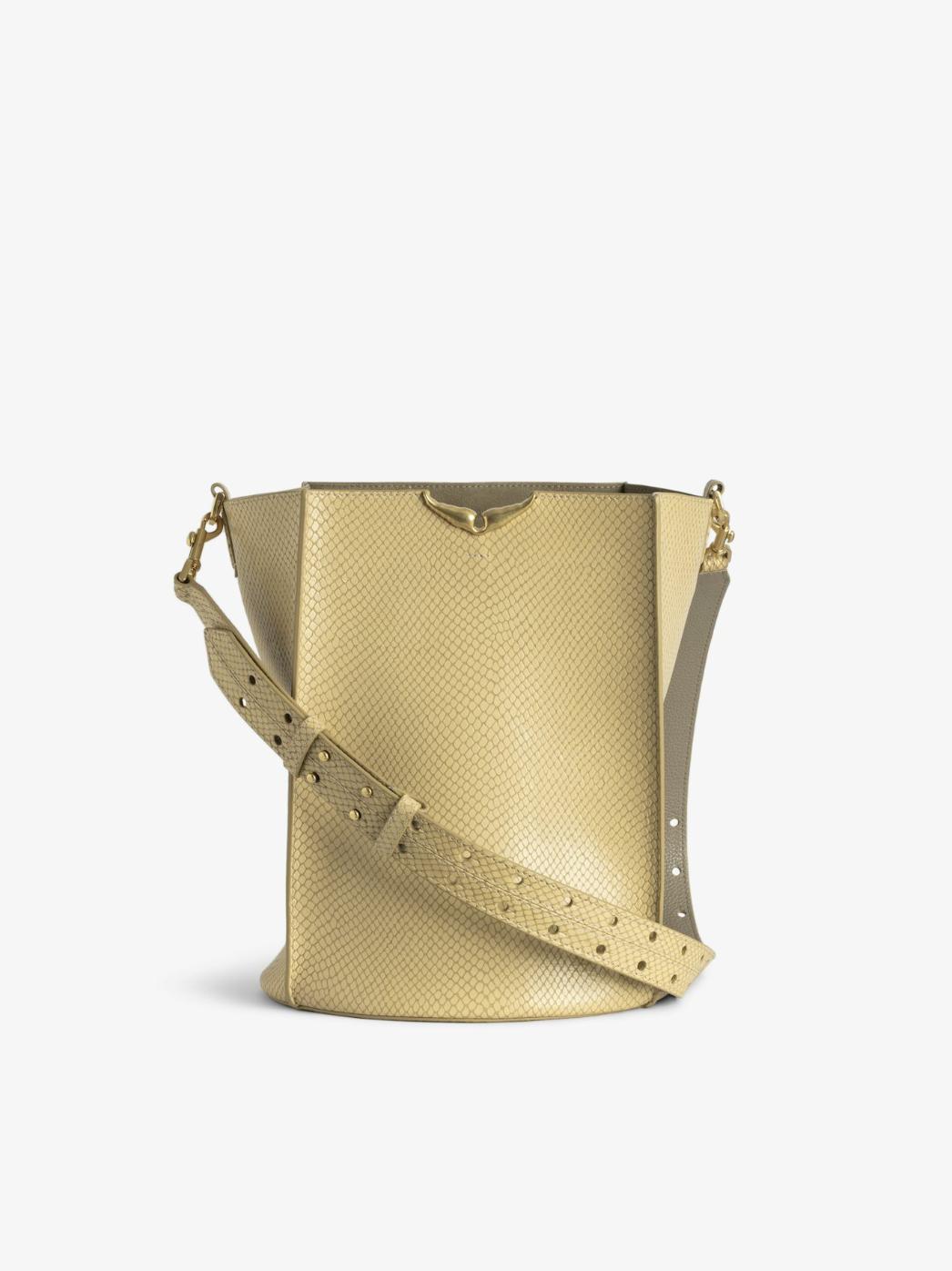 Zadig & Voltaire Borderline Bucket Bag XL, Oatmeal