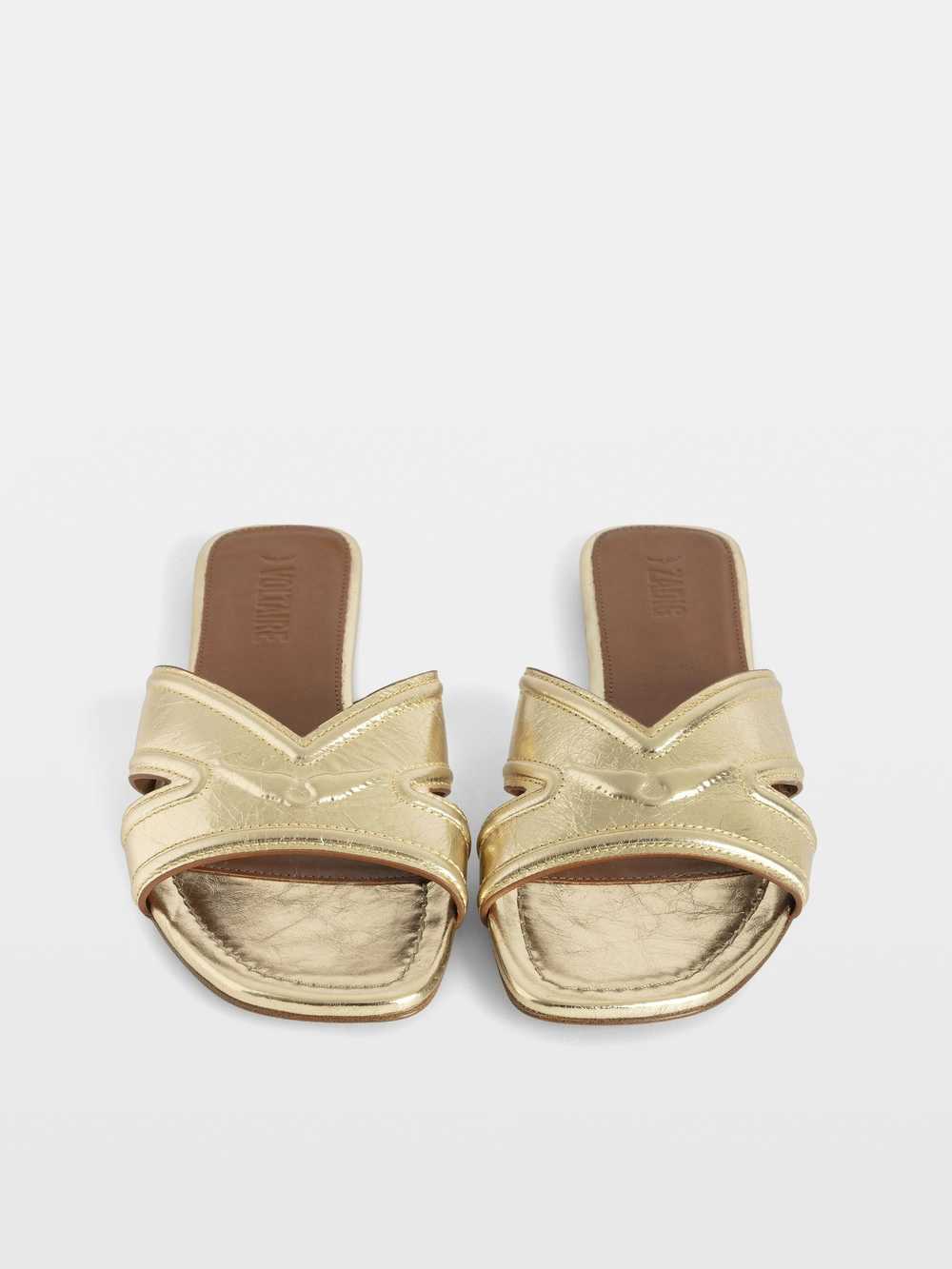 SWCT01939_GOLD_ADDI_3_6965b91867541 Zadig & Voltaire Azora Mules, Gold.