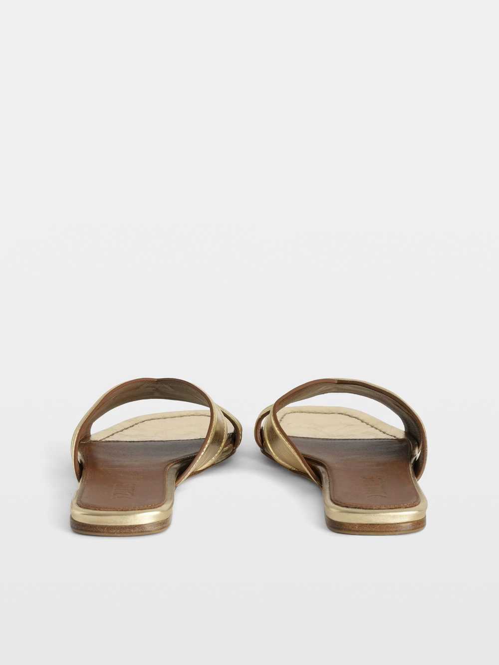 SWCT01939_GOLD_BACK_6965bd9544c20 Zadig & Voltaire Azora Mules, Gold.