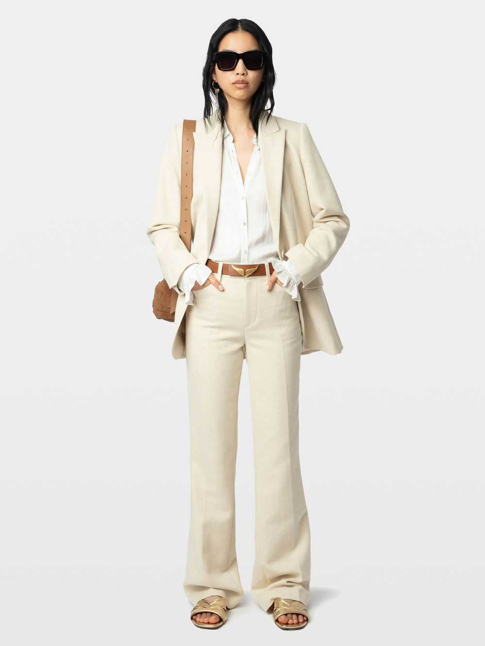SWCT01939_GOLD_HOVER_6965bd97a2048 Zadig & Voltaire Azora Mules, Gold.