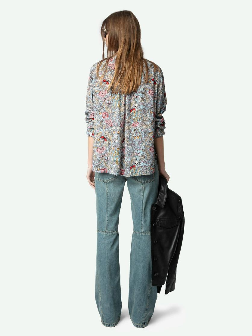 WWSH02169_MIST_BACK_6763e75fdd58c Zadig & Voltaire Tink Blouse