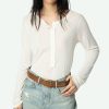 Zadig & Voltaire Blair T-Shirt, Ecru