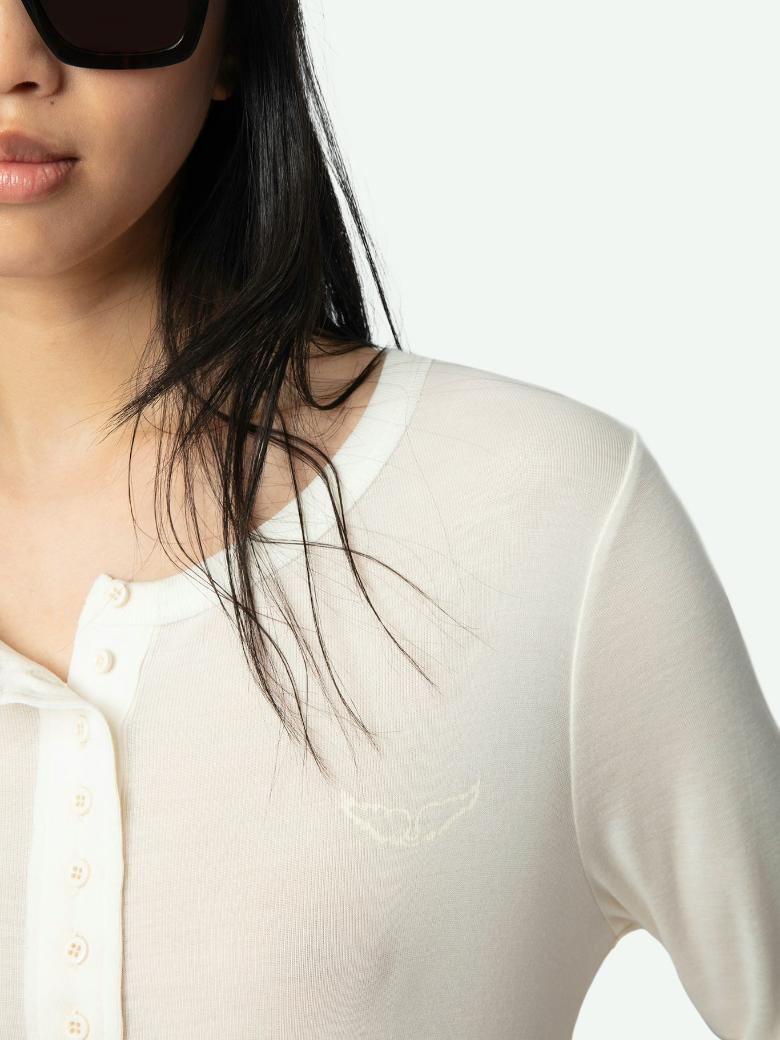 Zadig & Voltaire Blair T-Shirt, Ecru