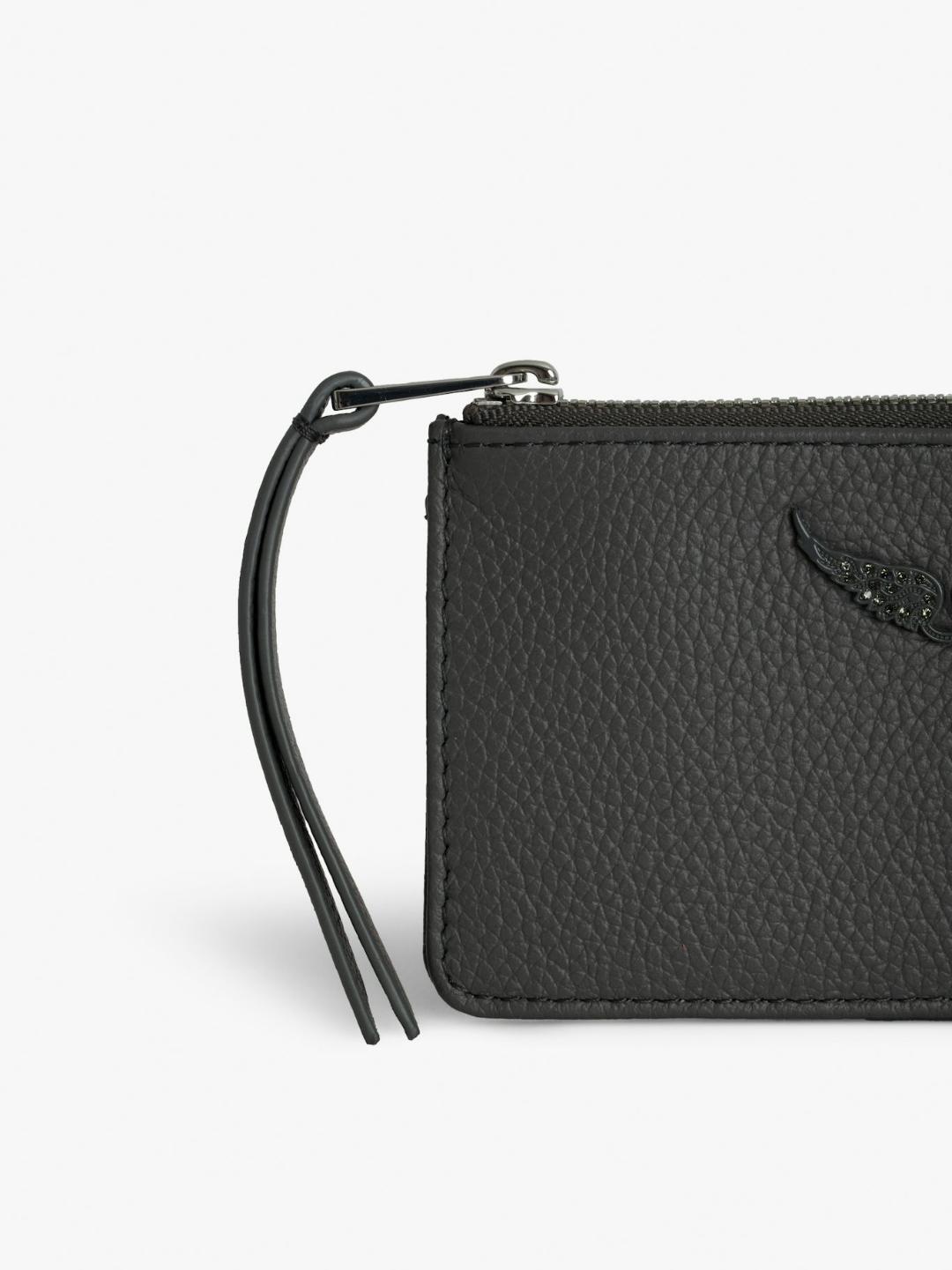 Zadig & Voltaire ZV Card Wallet, Road Silver