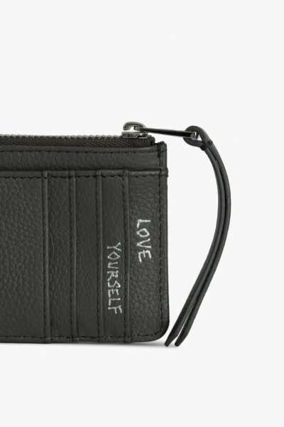 Zadig & Voltaire ZV Card Wallet, Road Silver
