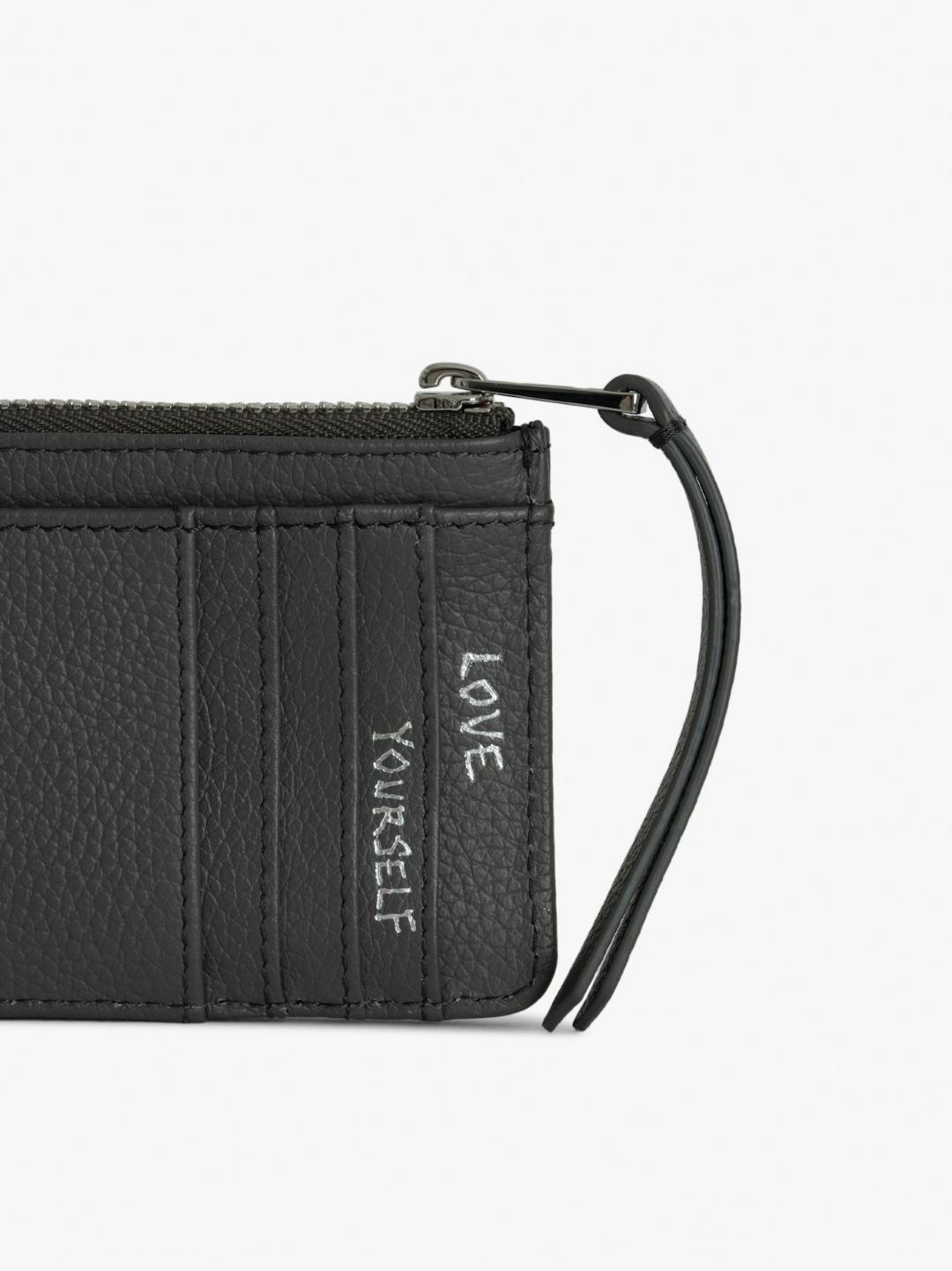 Zadig & Voltaire ZV Card Wallet, Road Silver