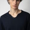 Zadig & Voltaire Monastir T-Shirt, Encre.