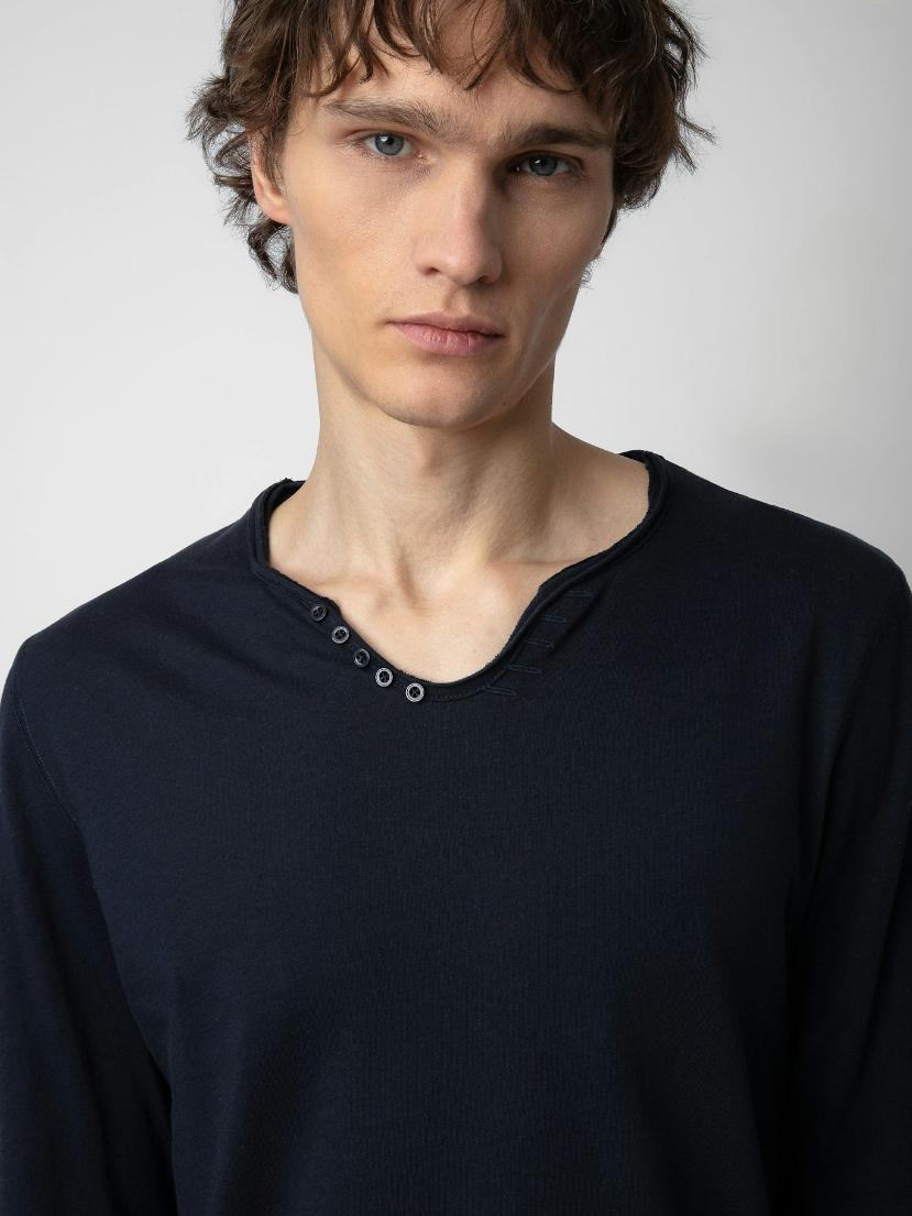 Zadig & Voltaire Monastir T-Shirt, Encre.
