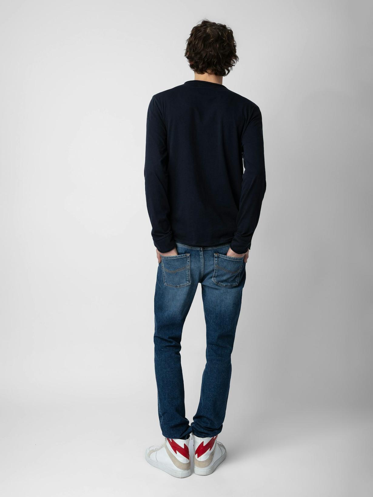Zadig & Voltaire Monastir T-Shirt, Encre.