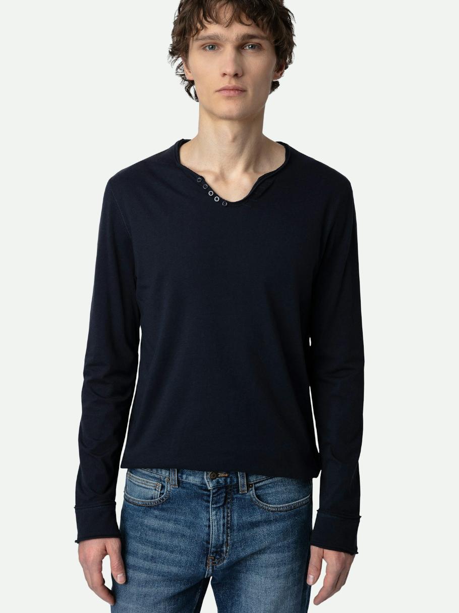 Zadig & Voltaire Monastir T-Shirt, Encre.