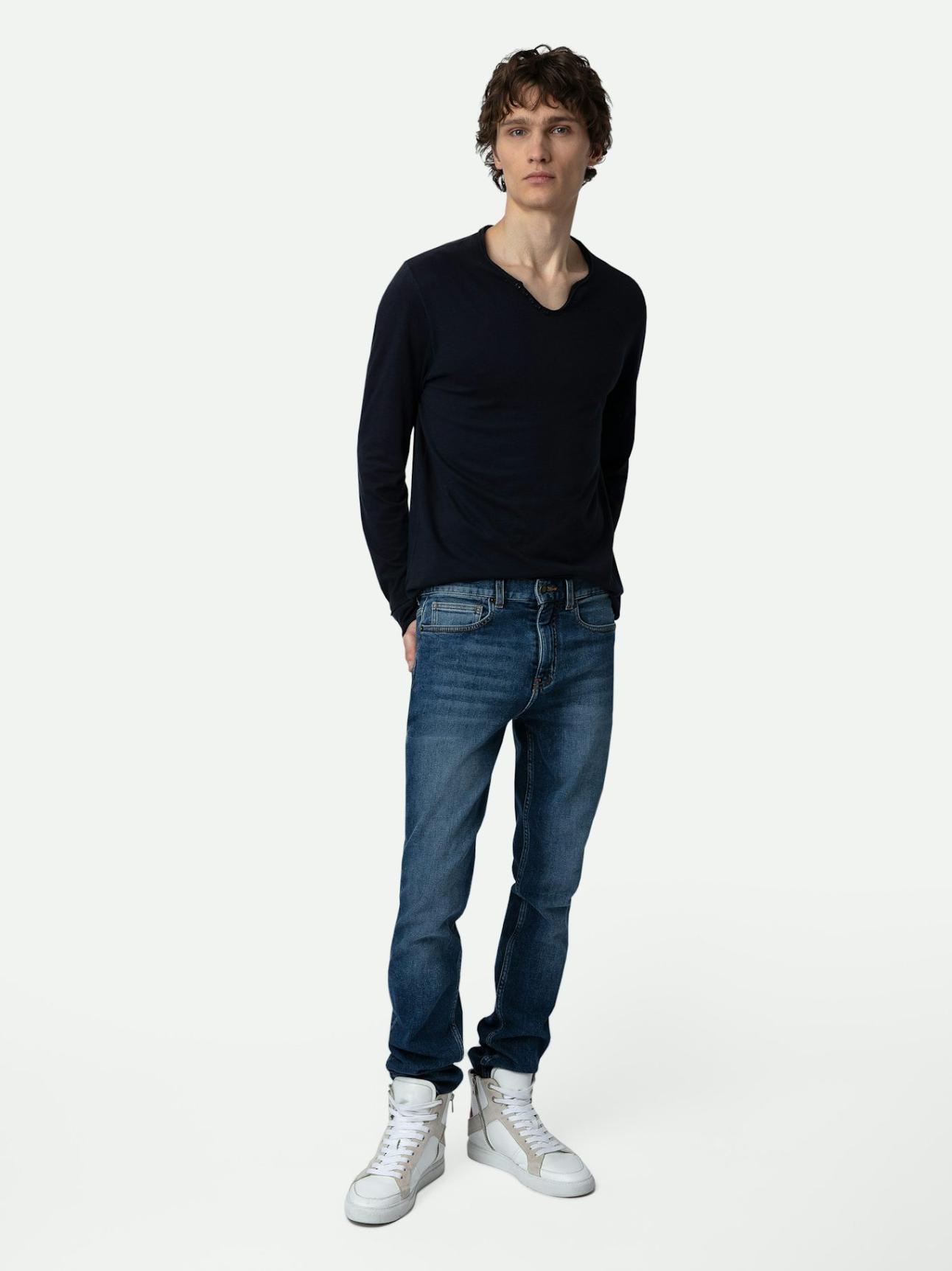 Zadig & Voltaire Monastir T-Shirt, Encre.