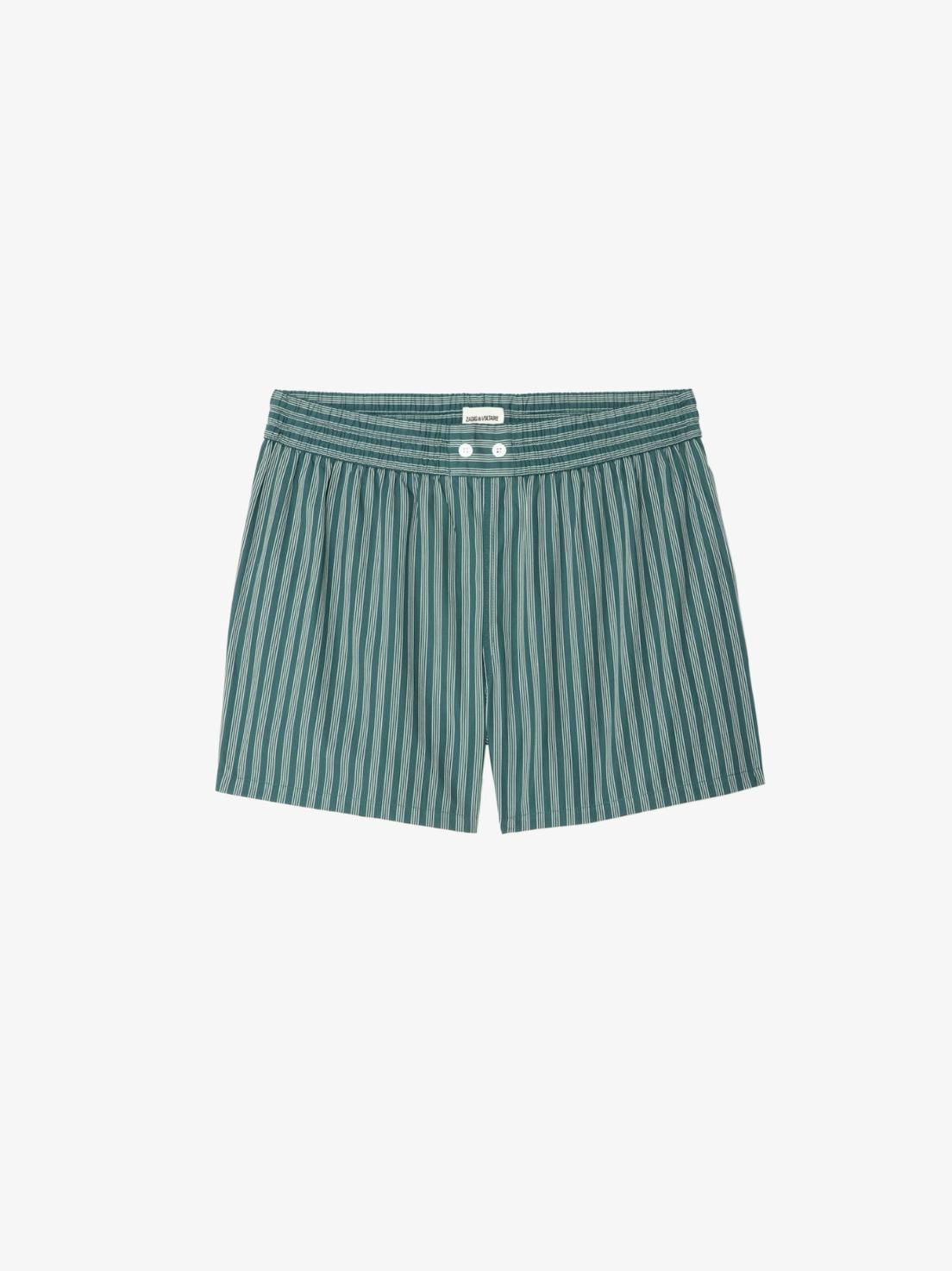Zadig & Voltaire Pax Shorts, Emerald.