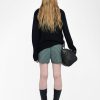Zadig & Voltaire Pax Shorts, Emerald.