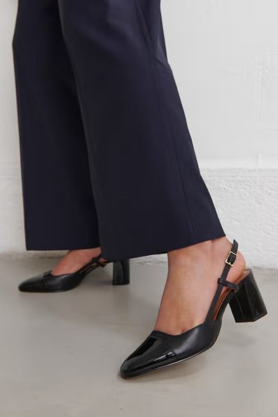 Alternative view of Jonak Dhapop Mary Janes, Black Patent & Leather