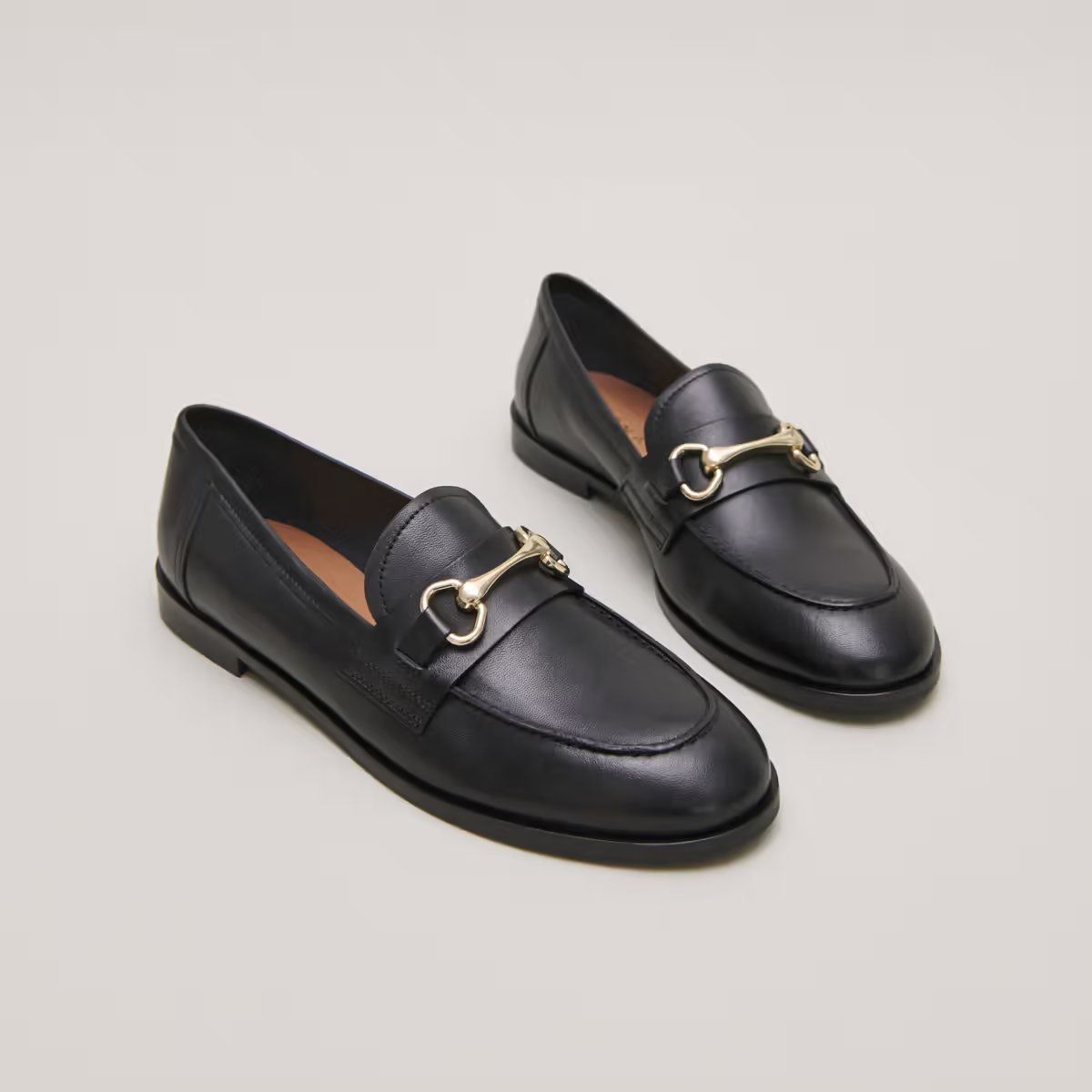 Jonak Draguignan Mocassins, Black Leather.