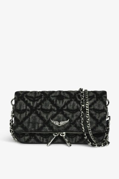 Zadig & Voltaire Rock Nano Monogram Clutch