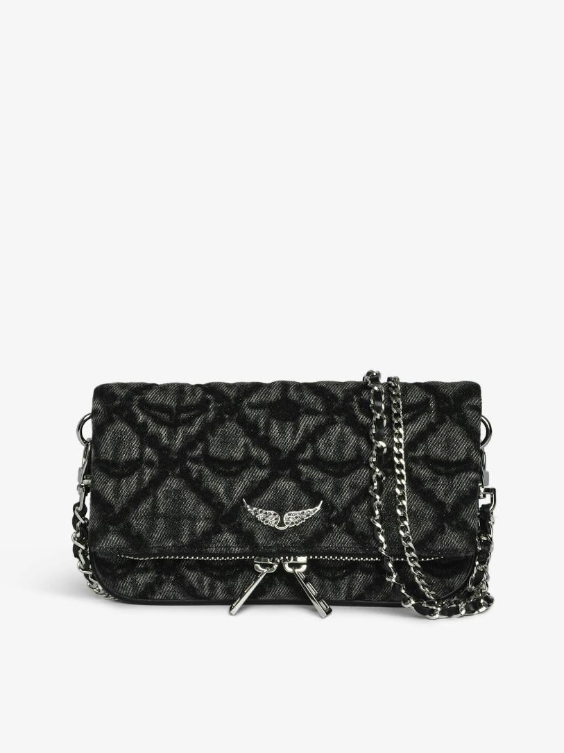 Zadig & Voltaire Rock Nano Monogram Clutch