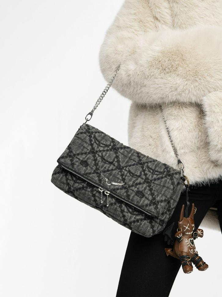 Zadig & Voltaire Rocky II Monogram Bag,
