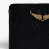LWSG00001_NOIR_GOLD_HOVER Zadig & Voltaire ZV Pass Card Holder