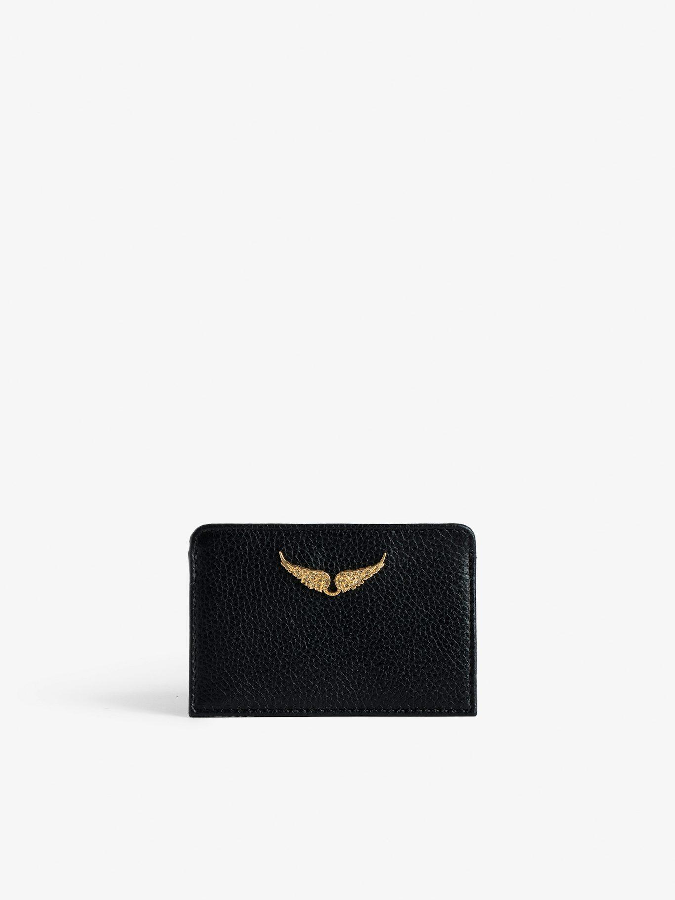 LWSG00001_NOIR_GOLD_PACKSHOT Zadig & Voltaire ZV Pass Card Holder