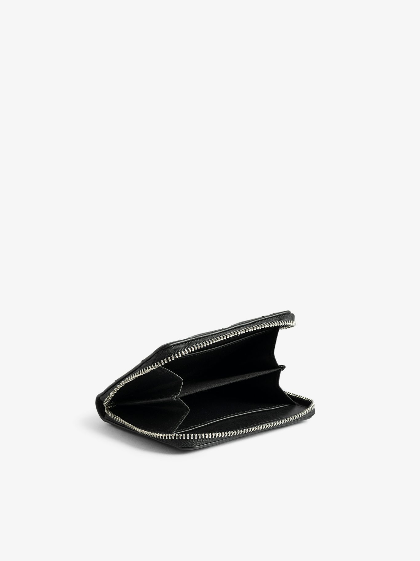 Zadig & Voltaire Mini ZV Quilted Monogram Wallet,