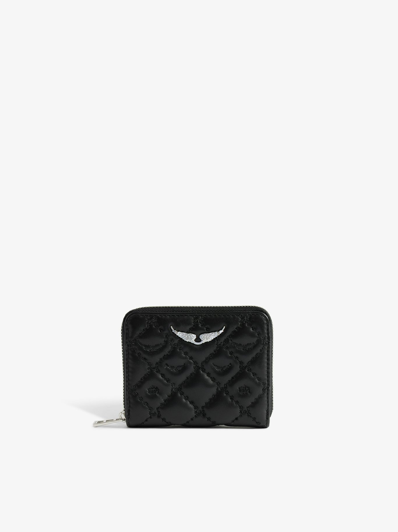 Zadig & Voltaire Mini ZV Quilted Monogram Wallet,