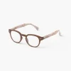 Izipizi #C Reading Glasses, Light Marble.
