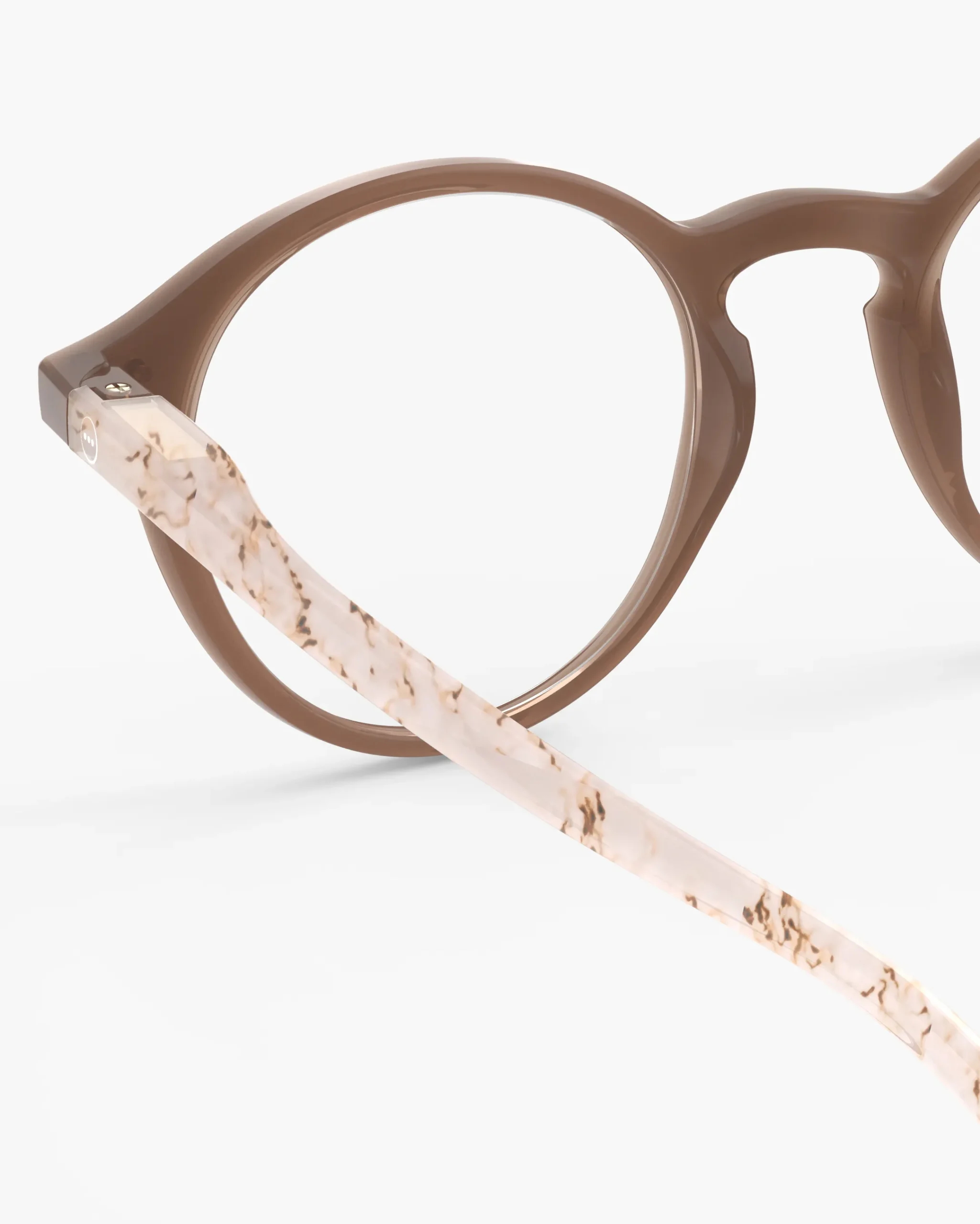 Izipizi #D Reading Glasses, Light Marble