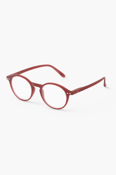 Alternative view of Izipizi Reading #D, Carmine Red