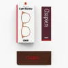 IZIPIZI #E Reading Glasses, Light Marble.