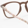 IZIPIZI #E Reading Glasses, Light Marble.