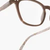 IZIPIZI #E Reading Glasses, Light Marble.