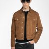 Zadig & Voltaire Bases Suede Leather Jacket