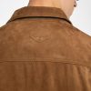 Zadig & Voltaire Bases Suede Leather Jacket