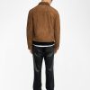 Zadig & Voltaire Bases Suede Leather Jacket