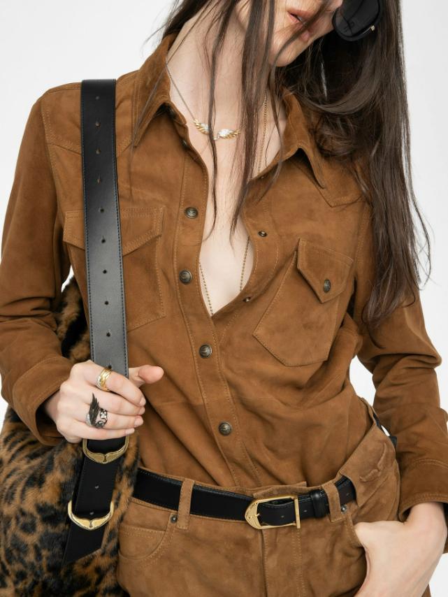 RWSH01033_DAIM_HOVER_687e3e31d29ec Zadig & Voltaire Thelma Suede Leather Jacket