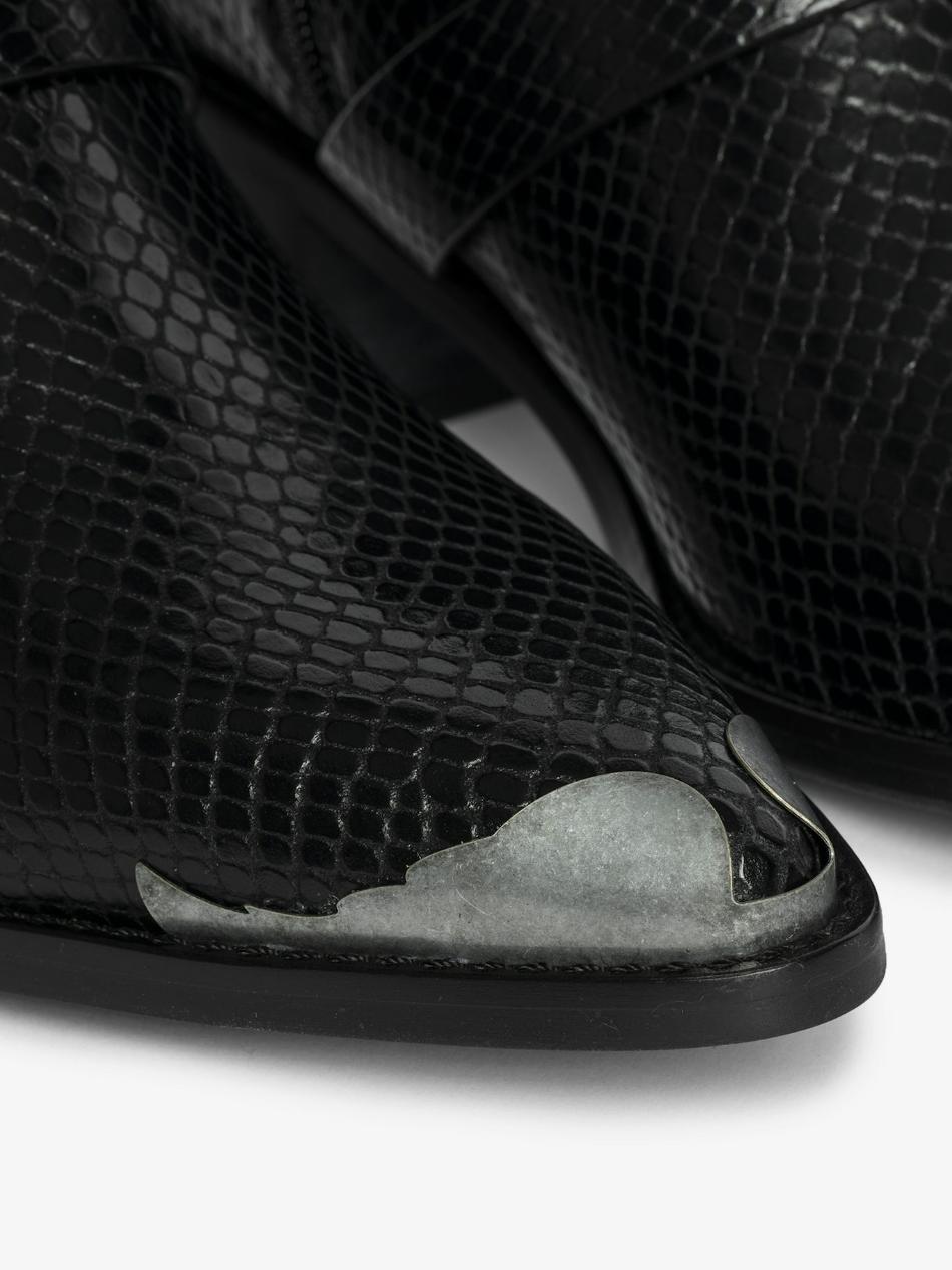 Zadig & Voltaire Tylow Wild Mirror Ankle Boots