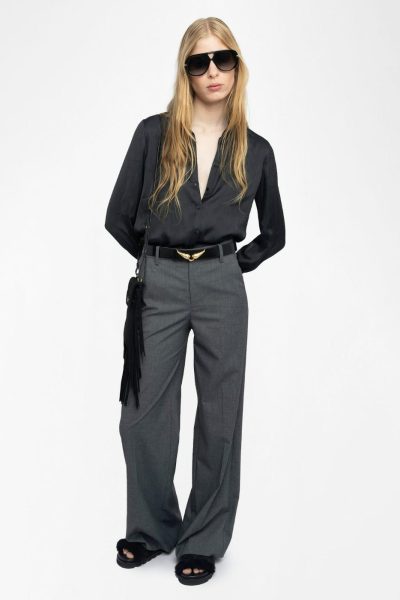 Zadig & Voltaire Teddy Bare Shearling Mules,
