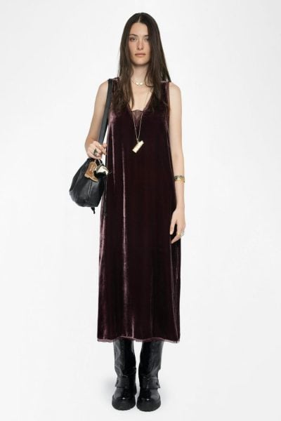 Zadig & Voltaire Renzo Velvet Dress