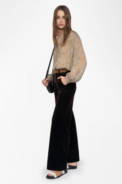 Zadig & Voltaire Panol Velvet Trousers,